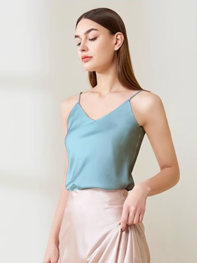 Mulberry Silk Camisole Tops
