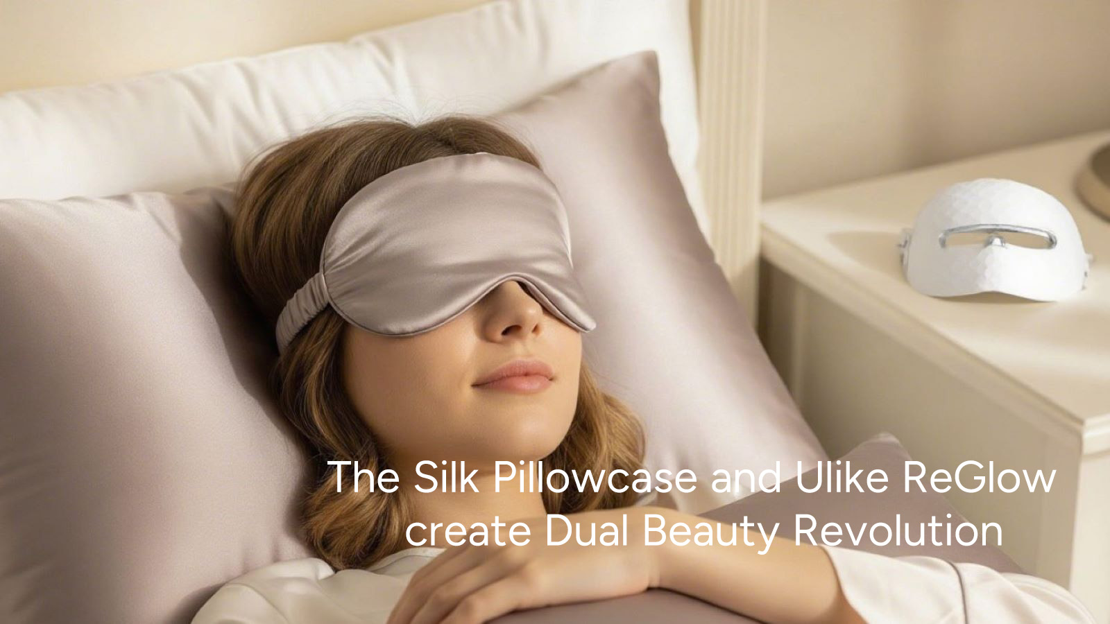 Dual Beauty Revolution: The Silk Pillowcase and Ulike ReGlow Join Forces for Nighttime Skin Renewal 1 The Silk Pillowcase and Ulike ReGlow create Dual Beauty Revolution